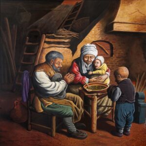 'Saying Grace' by Neil Baglow.