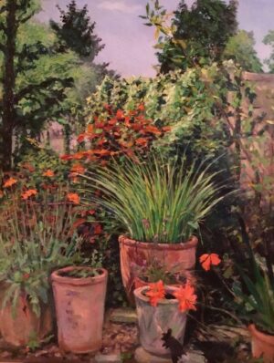 'Garden Scene' - Rod Bastable