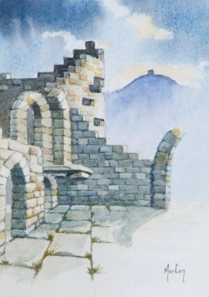 'Rivington Castle & Pike' by Morton Murray