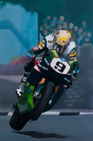 'Ian Lougher - TT Winner' by Morton Murray