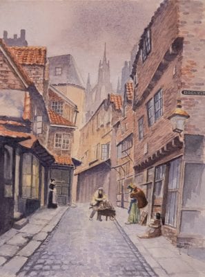 'Dog Leap Stairs, Newcastle' by Morton Murray