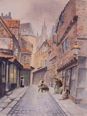 'Dog Leap Stairs, Newcastle' by Morton Murray