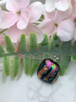 Multicoloured Shimmer Effect Pendant' by Magpie Moments