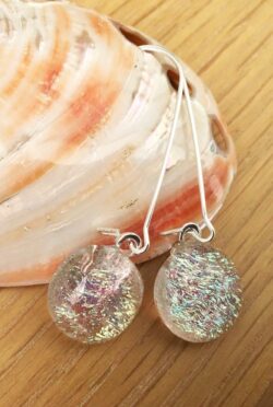 'Sparkly Glass Earrings' by Magpie Moments