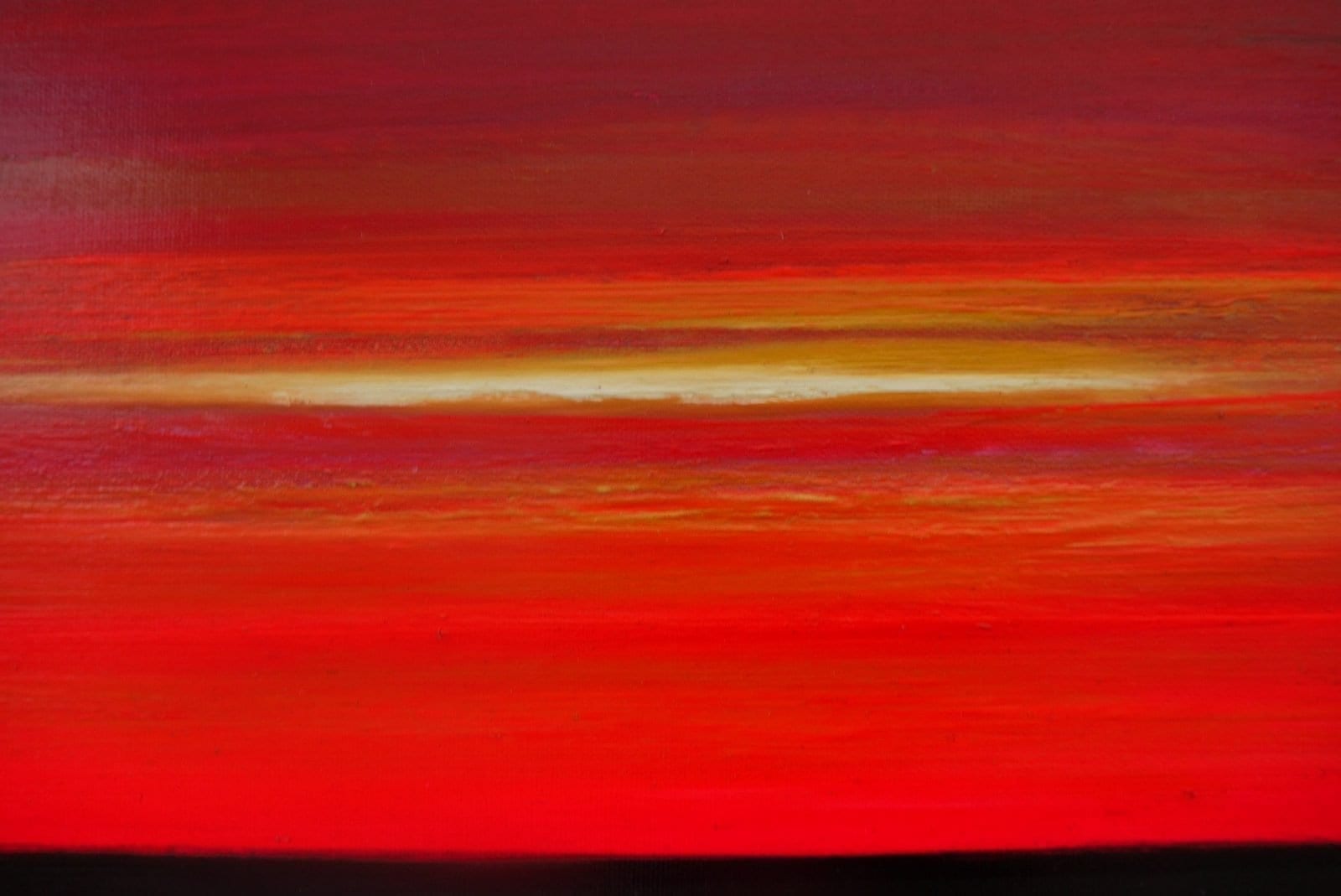 'The Other Side of the Flames'Julia EverettOriginal PaintingOil on Canvas60cm x 60cm - Image 11