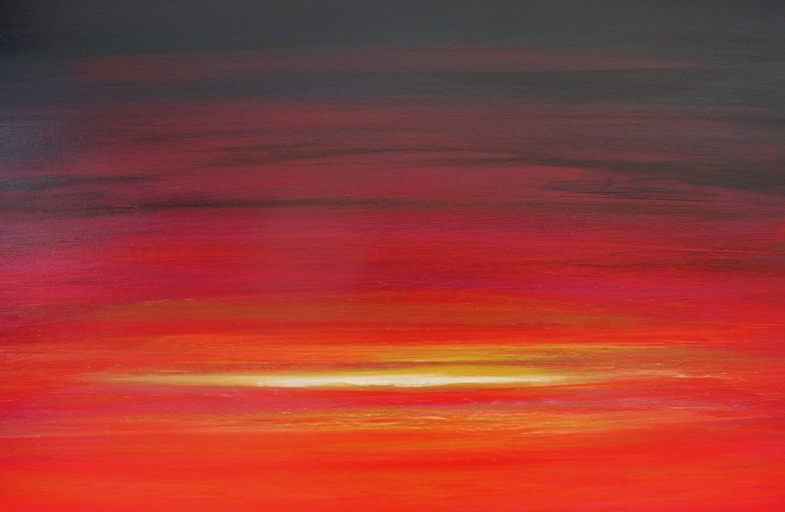 'The Other Side of the Flames'Julia EverettOriginal PaintingOil on Canvas60cm x 60cm - Image 12