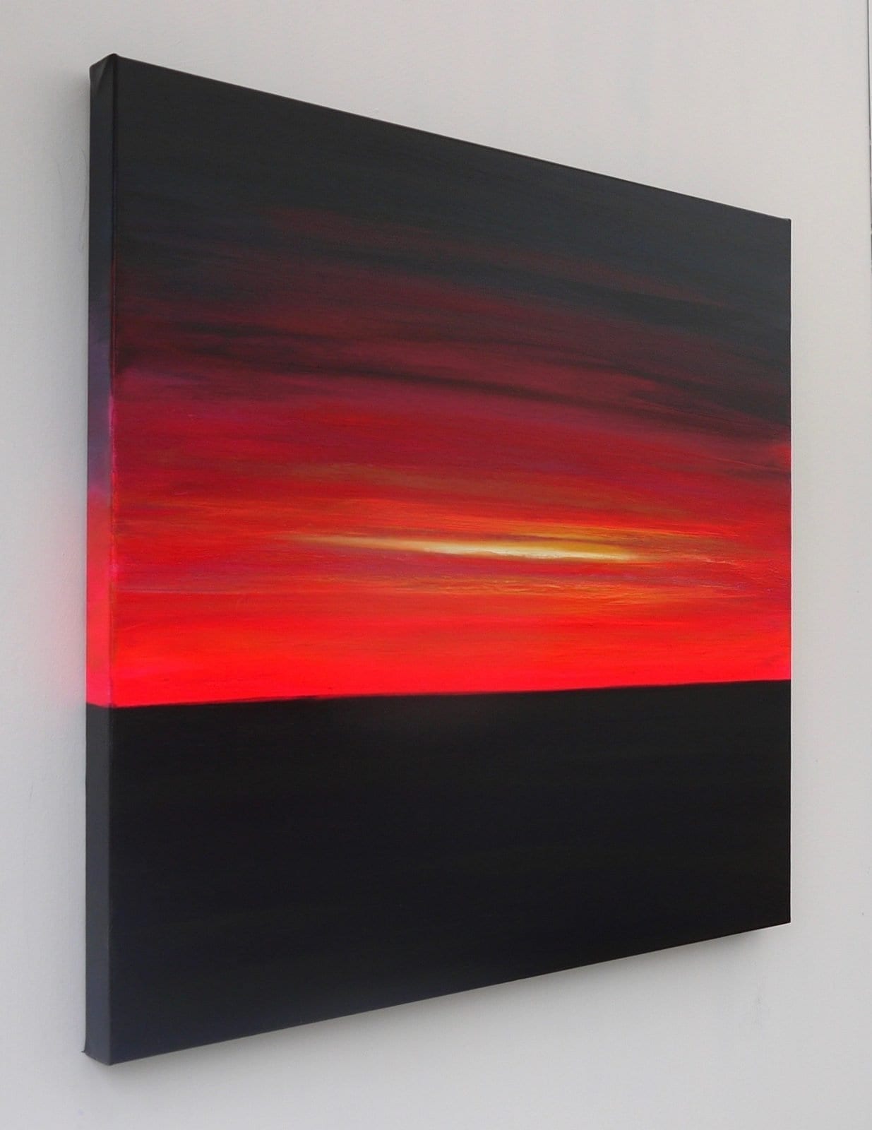 'The Other Side of the Flames'Julia EverettOriginal PaintingOil on Canvas60cm x 60cm - Image 2