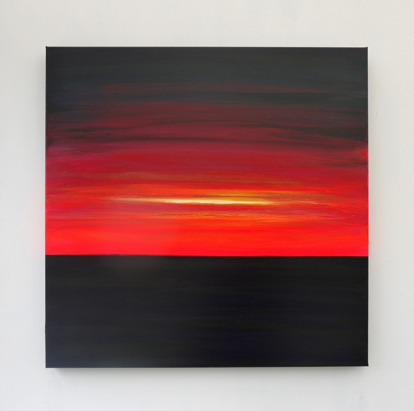 'The Other Side of the Flames'Julia EverettOriginal PaintingOil on Canvas60cm x 60cm - Image 5