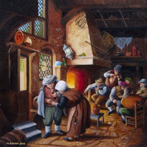 'Peasant Paying His Reckoning' by Neil Baglow