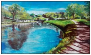 'Johnson's Hillocks' Pat Richardson Original Painting