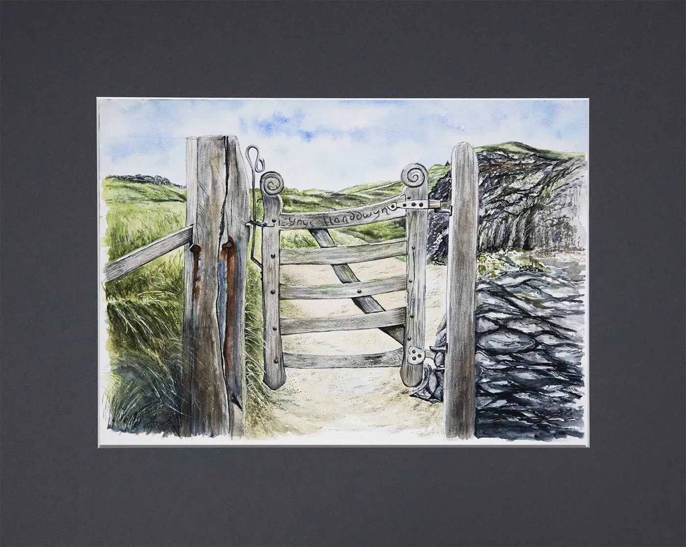 'Island Gateway' prints by Helen Worthington