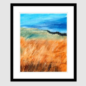 Mary's Moor framed fine art print by Rosie Rimmer