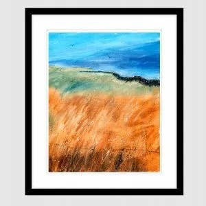 Mary's Moor framed fine art print by Rosie Rimmer