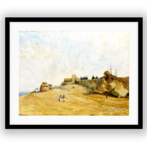 castle-of-sao-jaoa-do-arade-framed fine art print by Colin Brick