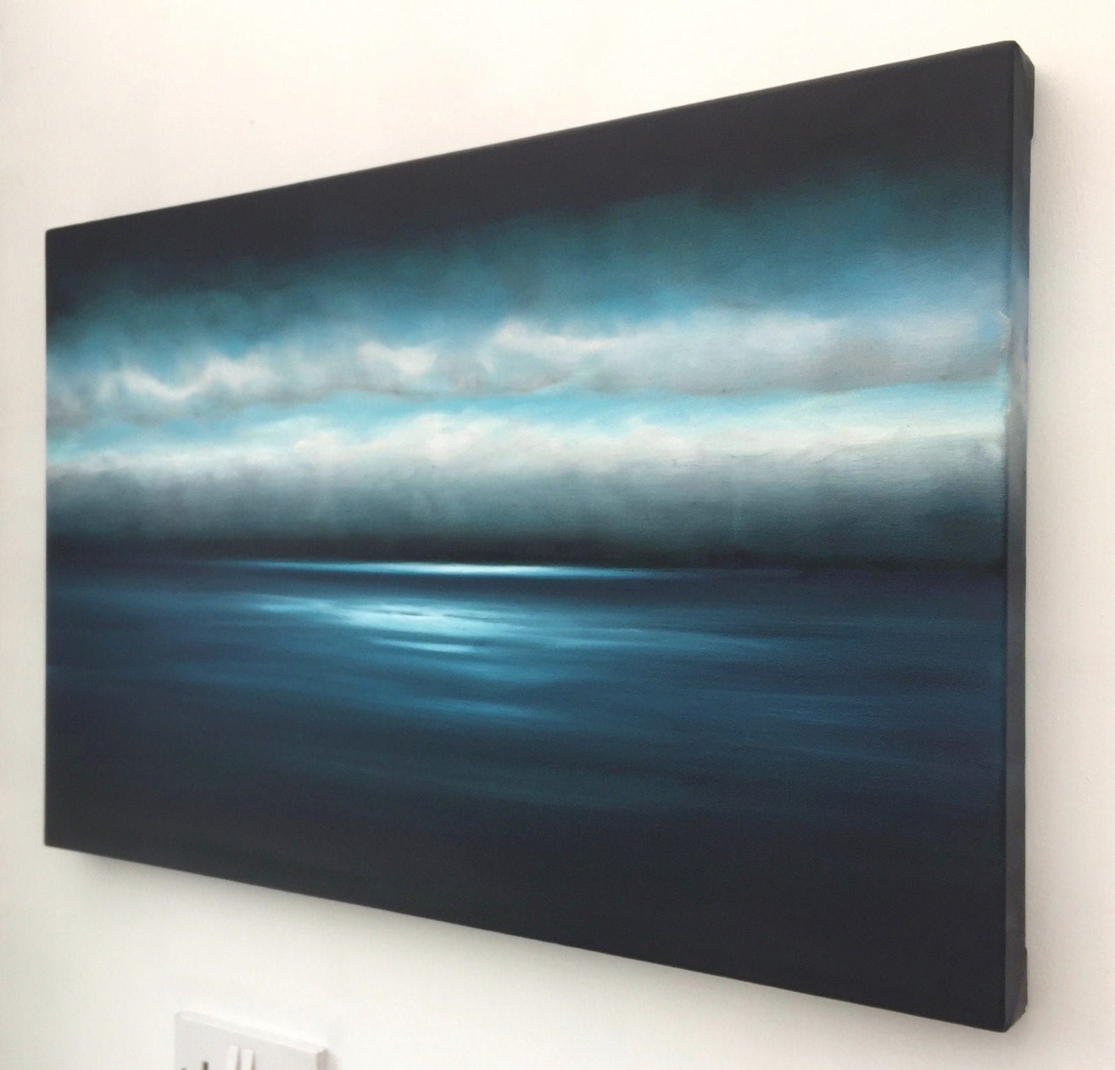 'A Strange Light'<br/>Julia Everett<br/>Original Painting<br/>Oil on Canvas<br/>50cm x 75cm - Image 3