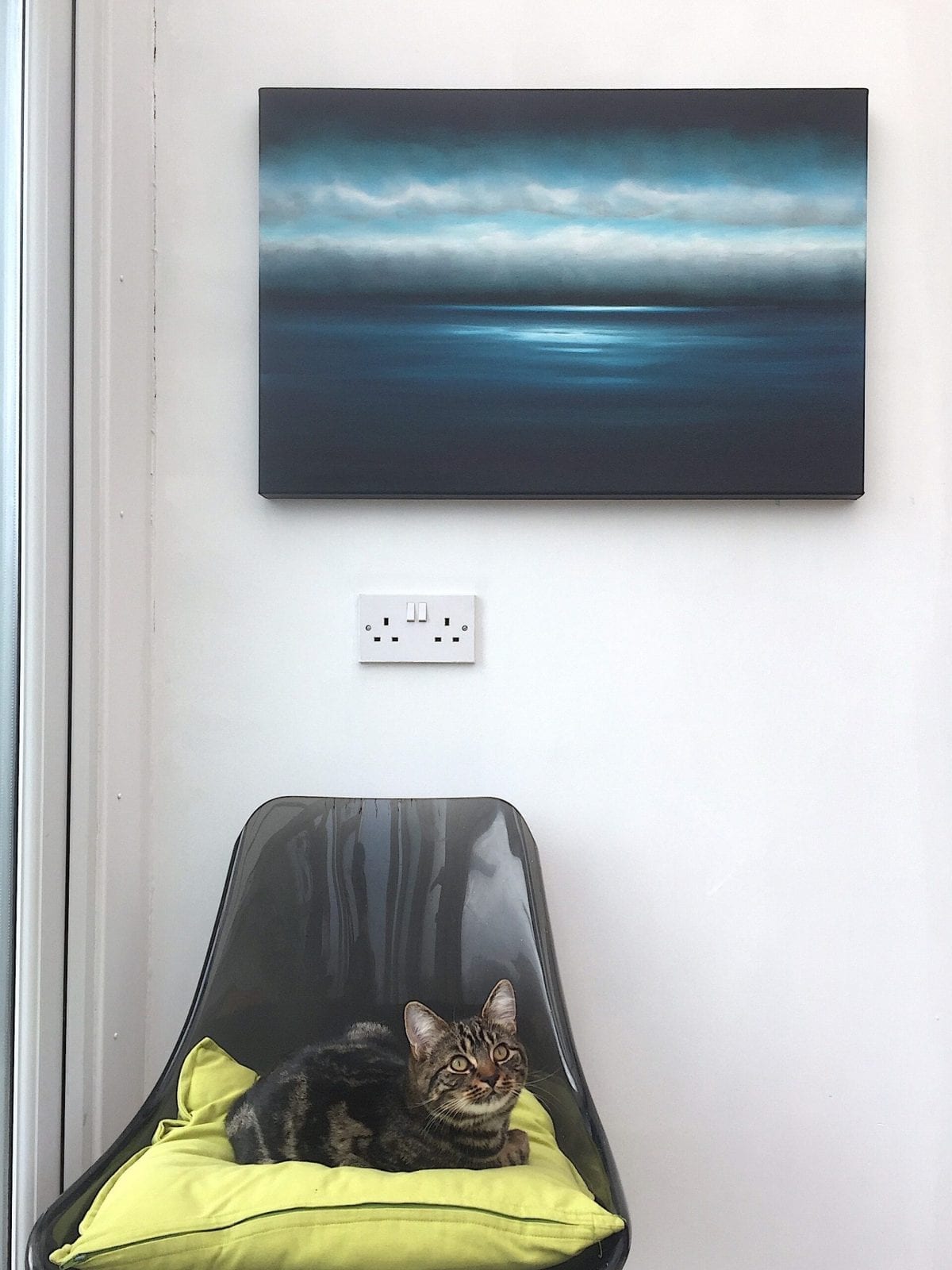 'A Strange Light'<br/>Julia Everett<br/>Original Painting<br/>Oil on Canvas<br/>50cm x 75cm - Image 6