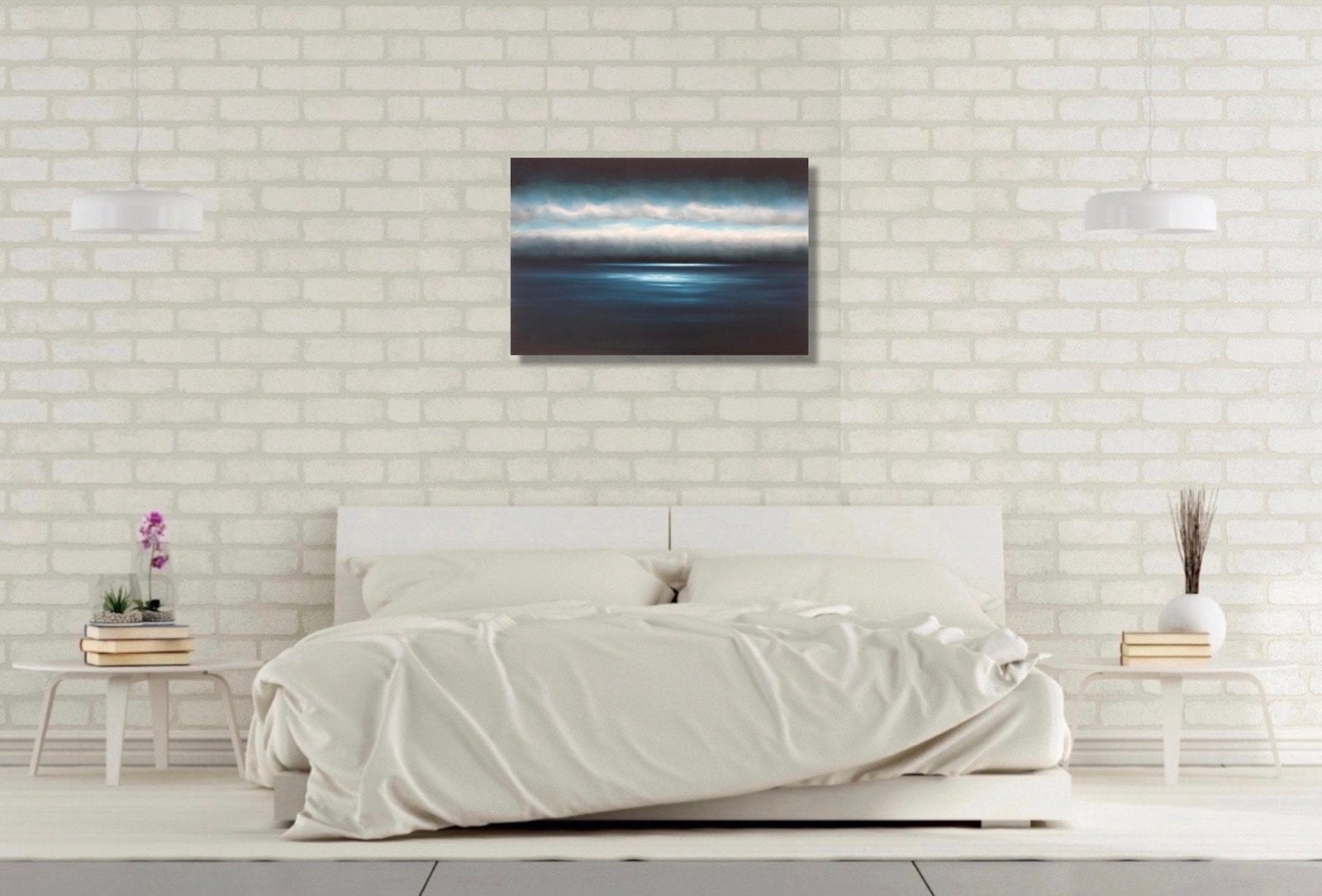 'A Strange Light'<br/>Julia Everett<br/>Original Painting<br/>Oil on Canvas<br/>50cm x 75cm - Image 8