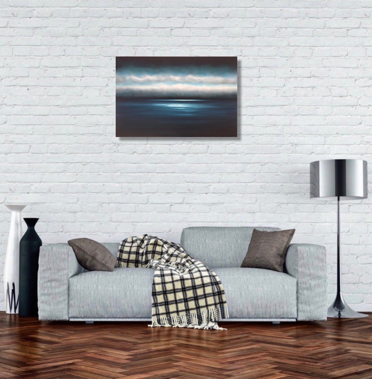 'A Strange Light'<br/>Julia Everett<br/>Original Painting<br/>Oil on Canvas<br/>50cm x 75cm - Image 7