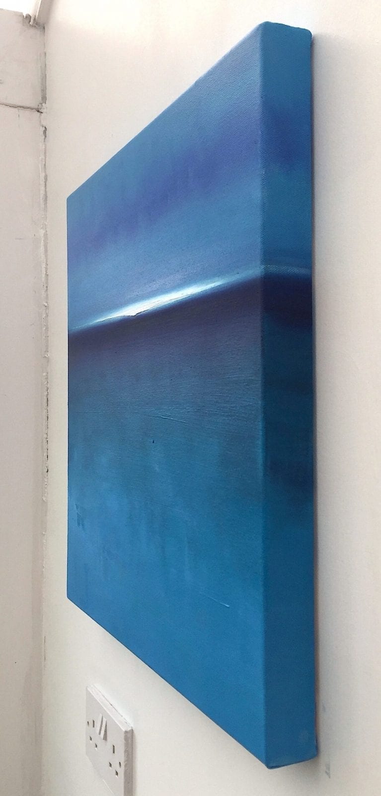 'Light on the Water'Julia EverettOriginal PaintingOil on Canvas50cm x 50cm - Image 8
