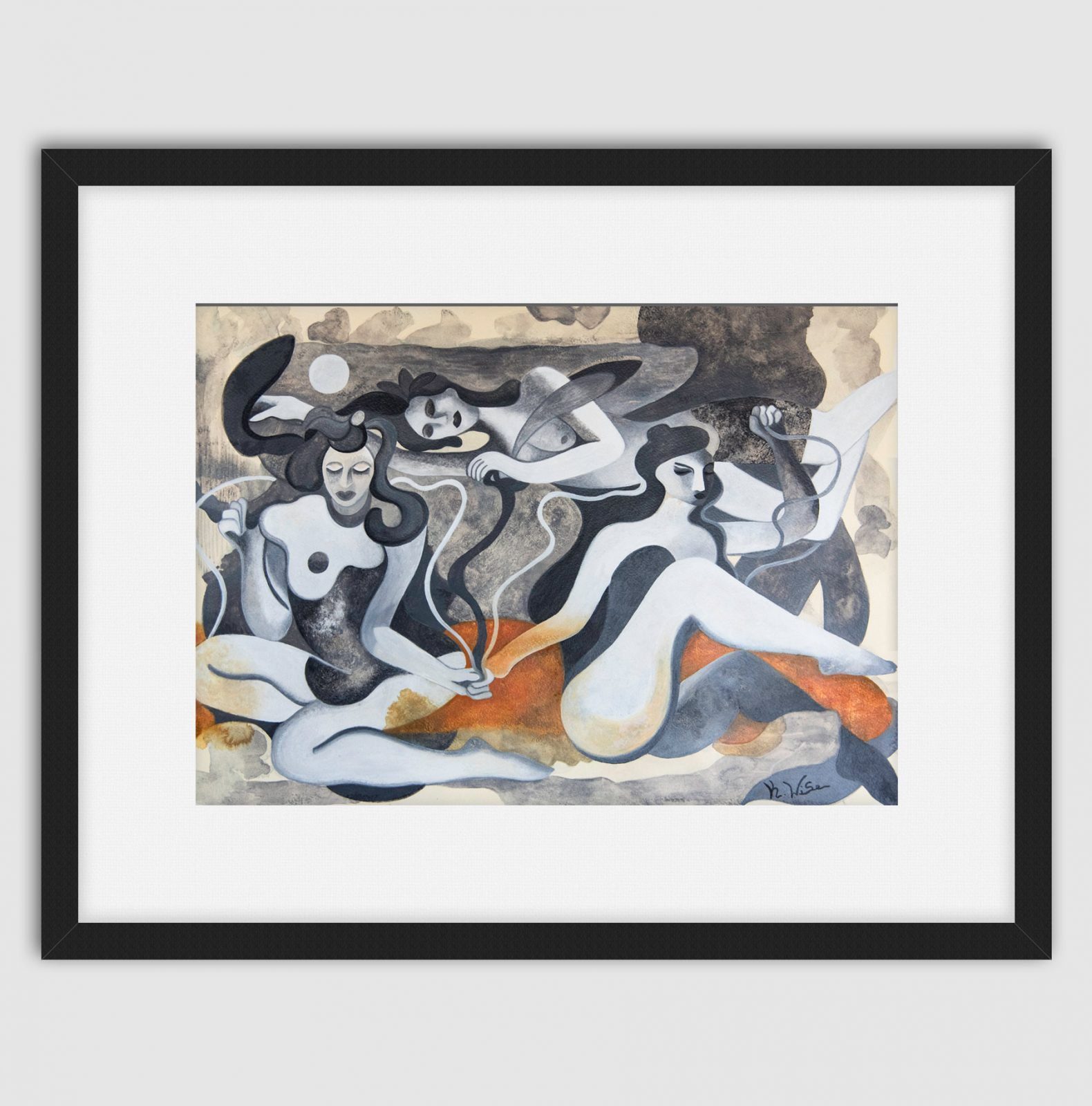 'The Three Graces' a fine art print by Karen Wise