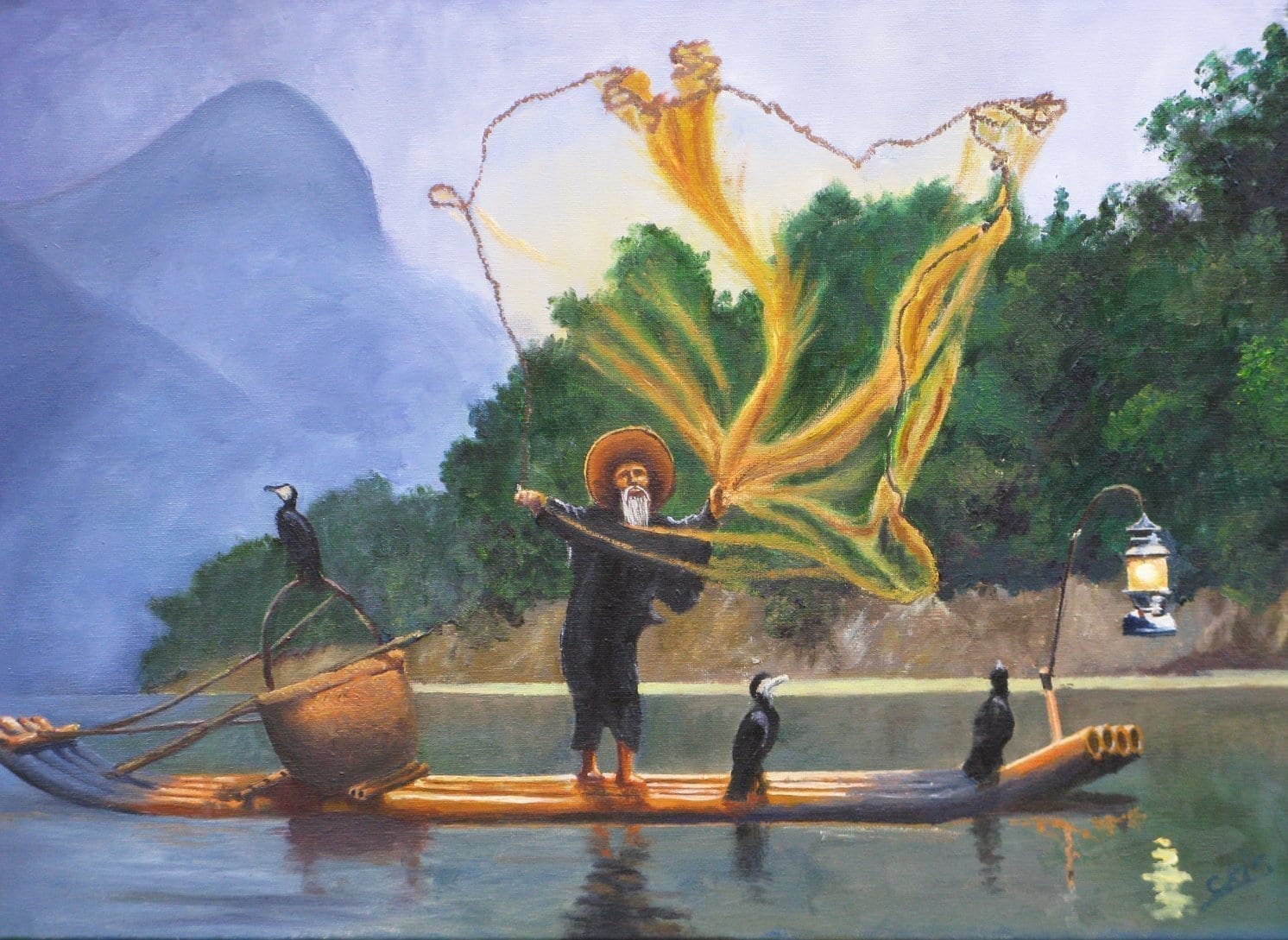 'Guelin Fisherman' by Chris Rowe