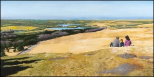 'Chinese Gardens & Rivington Moor from Rivington Pike' by Neil Baglow