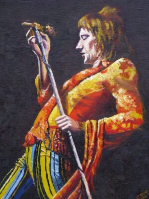 'Rod Stewart' by Chris Rowe