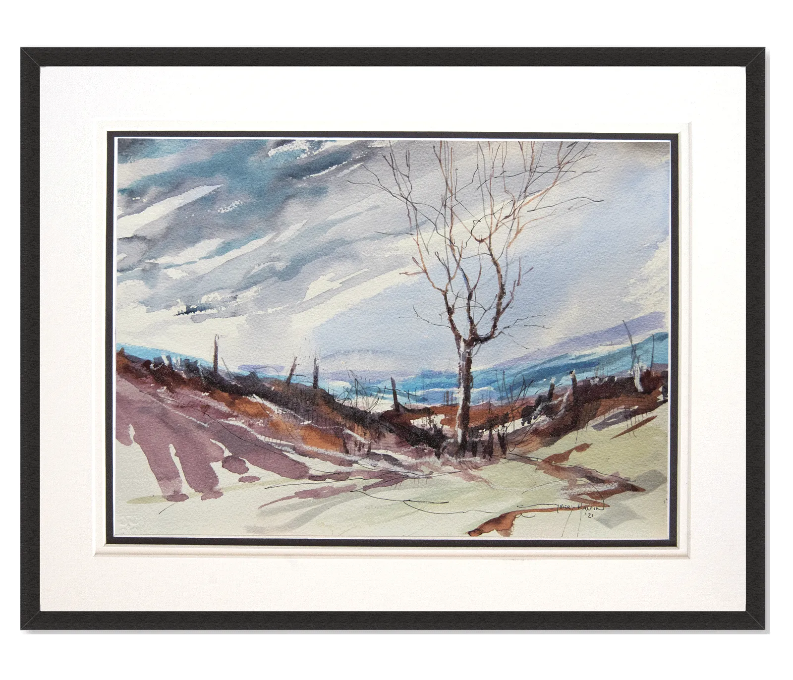 'Moorland Bare Tree 1' by Gerry Halpin