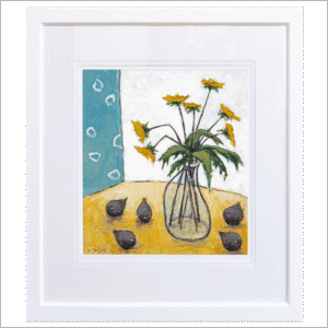 'Five Fat Figs' a limited edition print by Malcolm Taylor
