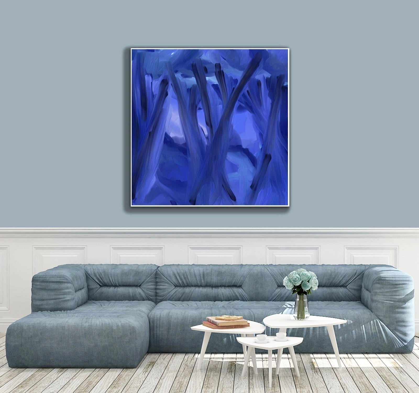 'Night', a framed limited edition by Tracy Calderbank