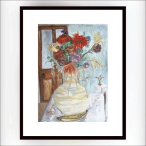 'Birthday Flowers A Month On' by Marilyn Gollom