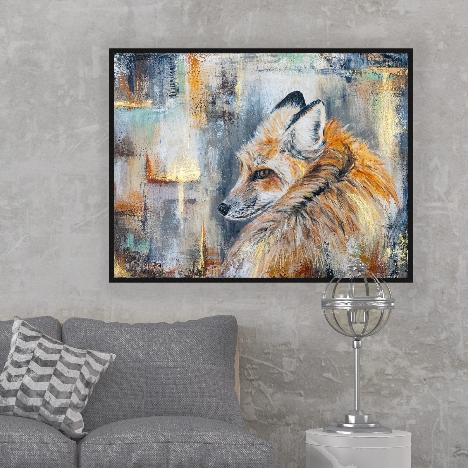 'Urban Vixen Queen' prints and cards by Helen Worthington
