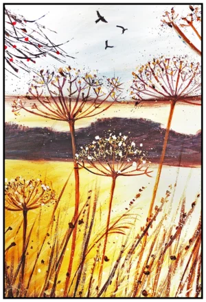 'Crows Above the Field', Rosie Rimmer.