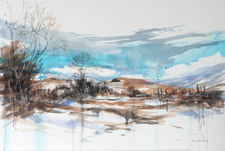 'Moorland: Approaching Rain', by Gerry Halpin