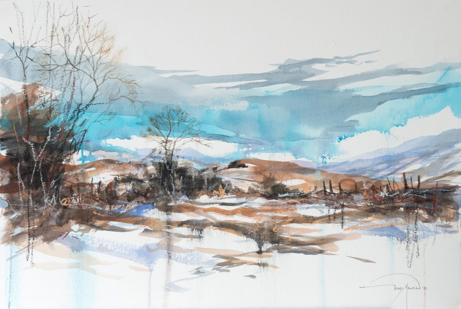 'Moorland: Approaching Rain', by Gerry Halpin
