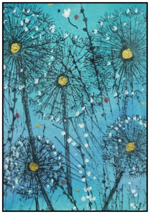 'Dandelion Clocks II', Rosie Rimmer.