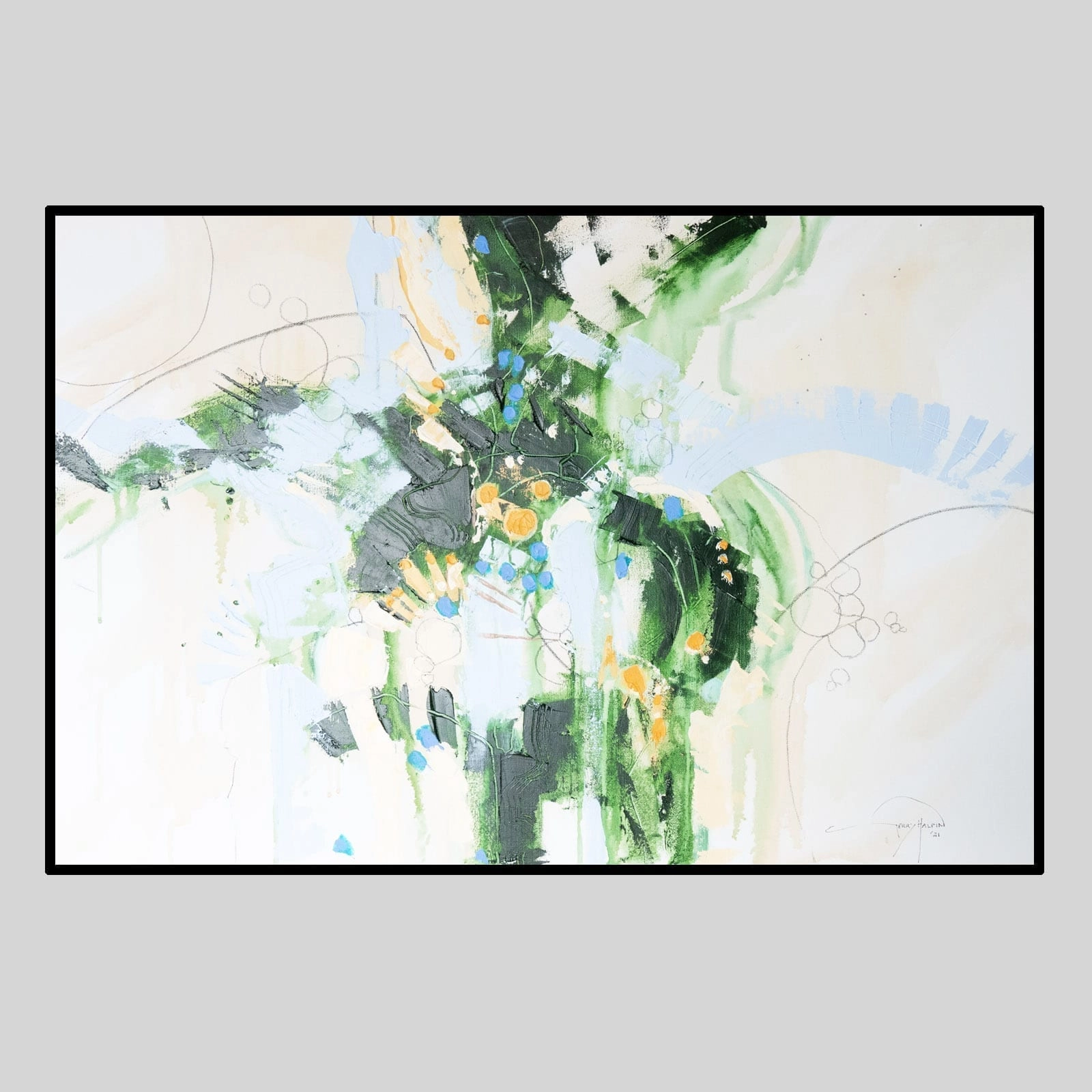 'Shoreline: Sea Green' by Gerry Halpin