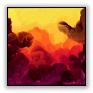 'Essence of Colour 2' by Tracy calderbank Framed canvas art print - Limited edition
