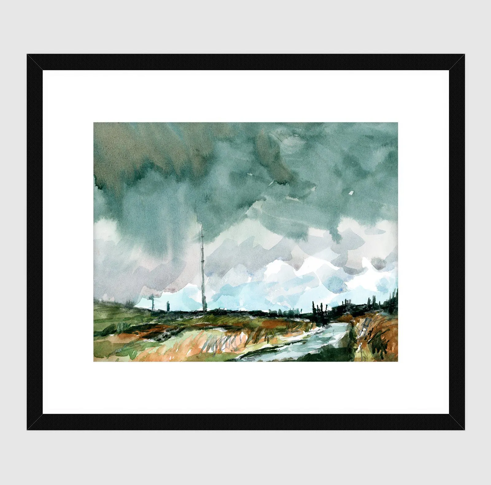 'Stormy Day on Winter Hill', Colin Callon