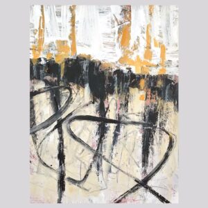 'Scribbler', Malcolm Taylor.  Original Painting.