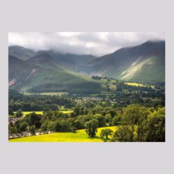 'Barrow Fell & Causey Pike, Lake District, Stephen Knowles. Art print and card