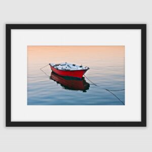 'Solitary Boat', Stephen Knowles. Fine art print and card
