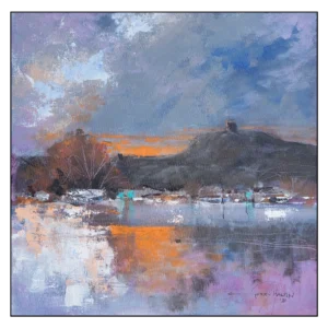 'Moorland: Morning Light Across The Water', Gerry Halpin. Limited Edition print.