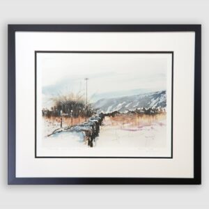 'Moorland: Snow Capped Wall' An edition of 30 prints by Gerry Halpin