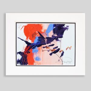 'Oriental Rising Sun l' an original painting by Gerry Halpin