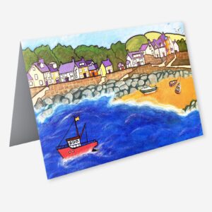 'Newport Bay' Fine art cards by Lynartwales