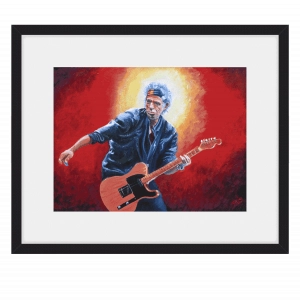Keith In Full Flow. Fine art print by Chris Rowe