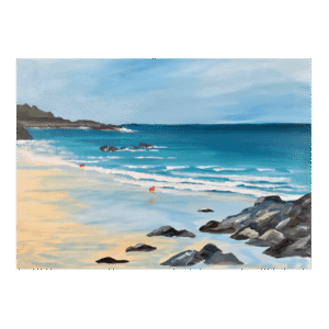 Autumn Morning. An original painting by Lisa Joli Art