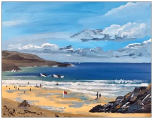 'Surfs Up', Lisa Joli Art.