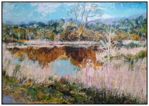 'Kem Mill Lodge, Cuerden' Original Painting